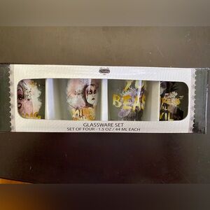 Disney Villains Shot Glass Set - 4 pack